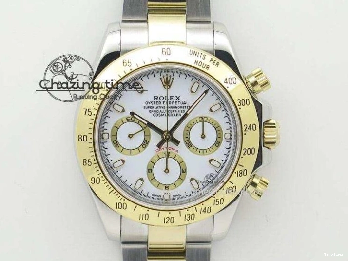 MiroTime 0225 SportInspired DAYTONA 116506 QF 1:1 BEST EDITION ICE BLUE DIAL CRYSTAL MARKERS ON SS BRACELET SH4130 V3 (GAIN WEIGHT) 1770